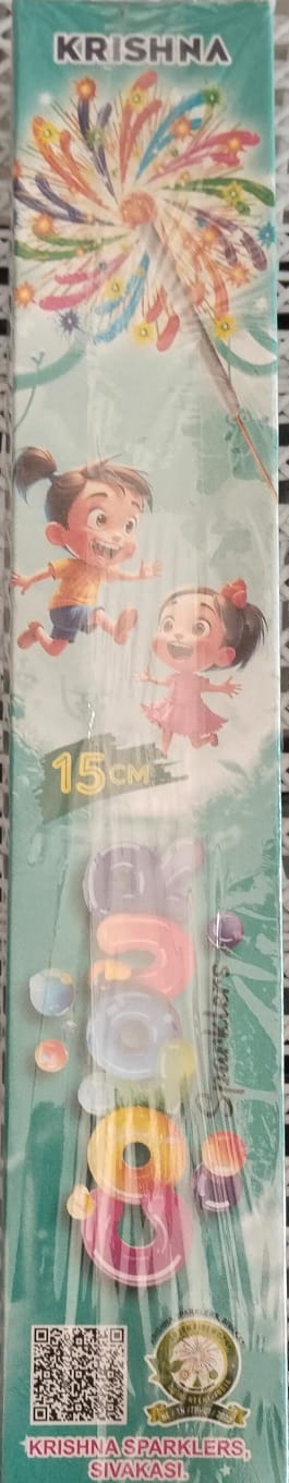 inba Crackers 15 Cm Crackling Sparklers(10pcs)